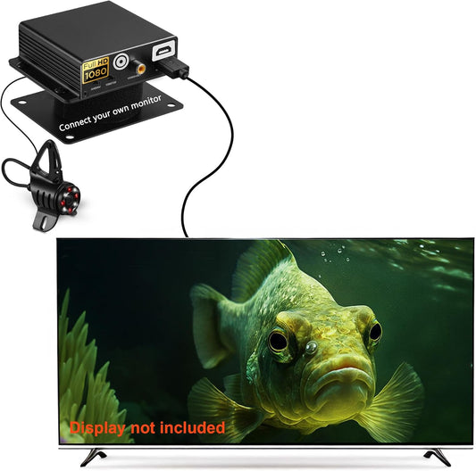 FishPRO Connect Your Own TV - HD1080P Underwater Camera