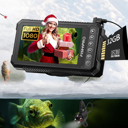 FishPRO DVR-4.5'' Underwater Fishing Camera HD1080P