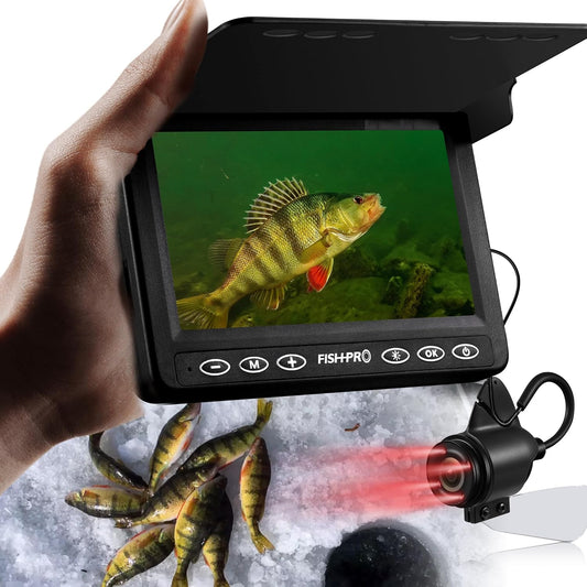 FishPRO Pocket Size 4.3'' Underwater Fishing Camera 1000TVL